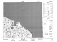 058F01 Irvine Bay Canadian topographic map, 1:50,000 scale