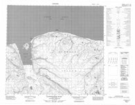 058F02 Cunningham Inlet Canadian topographic map, 1:50,000 scale