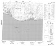 058F11 Resolute Canadian topographic map, 1:50,000 scale