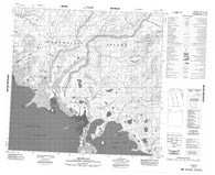 058F13 Becher Bay Canadian topographic map, 1:50,000 scale