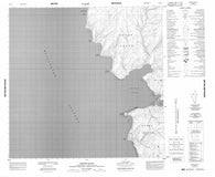 058G01 Griffin Inlet Canadian topographic map, 1:50,000 scale