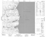 058G02 Separation Point Canadian topographic map, 1:50,000 scale