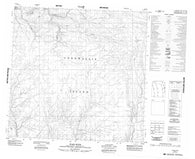 058G04 Ward River Canadian topographic map, 1:50,000 scale