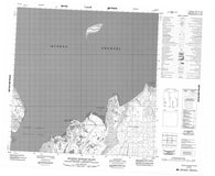 058G12 Houston Stewart Island Canadian topographic map, 1:50,000 scale