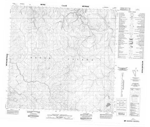 058H02 No Title Canadian topographic map, 1:50,000 scale