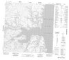 058H10 No Title Canadian topographic map, 1:50,000 scale
