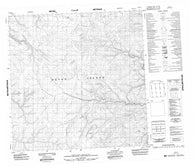 058H11 No Title Canadian topographic map, 1:50,000 scale