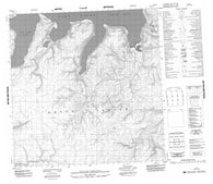 058H14 No Title Canadian topographic map, 1:50,000 scale