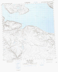 059A06 Cape Arundell Canadian topographic map, 1:50,000 scale