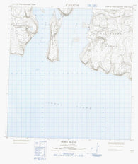 059A08 Olsen Island Canadian topographic map, 1:50,000 scale