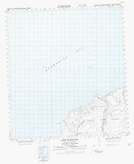 059A14 Cape Burgoyne Canadian topographic map, 1:50,000 scale