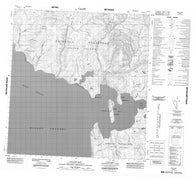 059B05 Inglis Bay Canadian topographic map, 1:50,000 scale