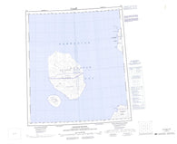 059D Graham Island Canadian topographic map, 1:250,000 scale