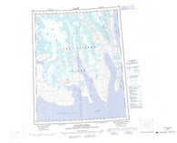 059E Glacier Fiord Canadian topographic map, 1:250,000 scale