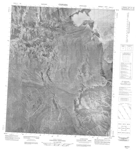 059F04 No Title Canadian topographic map, 1:50,000 scale