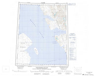 059F Haig Thomas Island Canadian topographic map, 1:250,000 scale