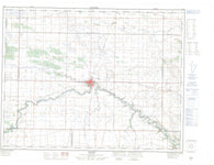 062F09 Souris Canadian topographic map, 1:50,000 scale