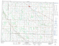 062F14 Elkhorn Canadian topographic map, 1:50,000 scale