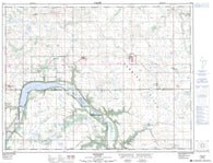 062G07 Somerset Canadian topographic map, 1:50,000 scale