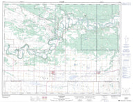 062G11 Glenboro Canadian topographic map, 1:50,000 scale