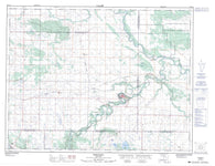 062G12 Wawanesa Canadian topographic map, 1:50,000 scale