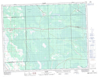 062H09 Richer Canadian topographic map, 1:50,000 scale