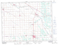 062H10 Ste Anne Canadian topographic map, 1:50,000 scale