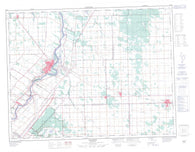 062I02 Selkirk Canadian topographic map, 1:50,000 scale