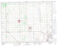 062I03 Stonewall Canadian topographic map, 1:50,000 scale