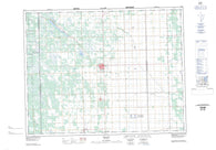 062I06 Teulon Canadian topographic map, 1:50,000 scale