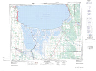 062I07 Netley Marsh Canadian topographic map, 1:50,000 scale