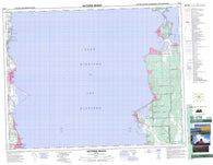 062I10 Victoria Beach Canadian topographic map, 1:50,000 scale