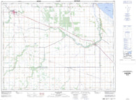 062J02 Gladstone Canadian topographic map, 1:50,000 scale