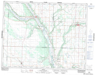 062K06 Birtle Canadian topographic map, 1:50,000 scale
