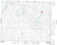 062K07 Shoal Lake Canadian topographic map, 1:50,000 scale