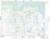 062K09 Elphinstone Canadian topographic map, 1:50,000 scale