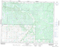 062K15 Glen Elmo Canadian topographic map, 1:50,000 scale