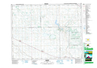 062L05 Odessa Canadian topographic map, 1:50,000 scale