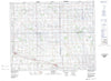 062M05 Kelliher Canadian topographic map, 1:50,000 scale
