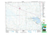 062M13 Wadena Canadian topographic map, 1:50,000 scale