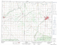 062N01 Dauphin Canadian topographic map, 1:50,000 scale