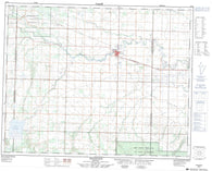 062N02 Grandview Canadian topographic map, 1:50,000 scale