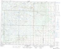 062N07 Baldy Mountain Canadian topographic map, 1:50,000 scale