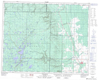 062N15 Pine River Canadian topographic map, 1:50,000 scale