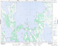 062O02 Ebb And Flow Lake Canadian topographic map, 1:50,000 scale