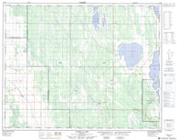 062O03 Lonely Lake Canadian topographic map, 1:50,000 scale