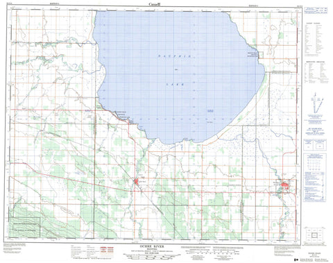 062O04 Ochre River Canadian topographic map, 1:50,000 scale