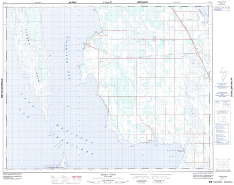 062O07 Steep Rock Canadian topographic map, 1:50,000 scale