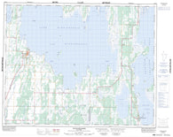 062O12 Winnipegosis Canadian topographic map, 1:50,000 scale