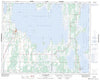 062O12 Winnipegosis Canadian topographic map, 1:50,000 scale